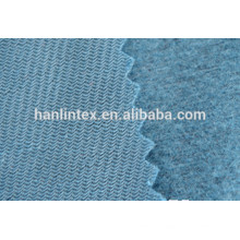 dyed 100% polyester tricot brushed fabric
